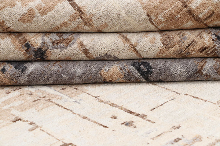 Cornsilk Gabbeh 9' x 12' 1 - No. 63566 - ALRUG Rug Store