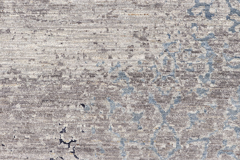 Dark Grey Gabbeh 9' 1 x 12' - No. 63567 - ALRUG Rug Store