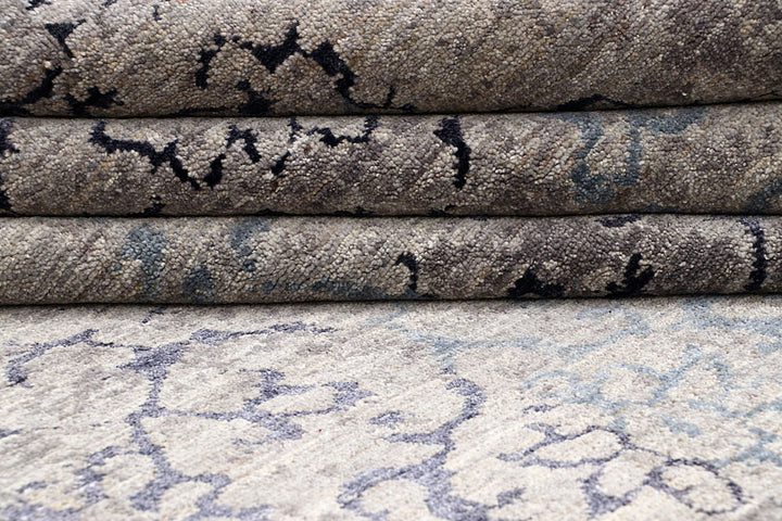 Dark Grey Gabbeh 9' 1 x 12' - No. 63567 - ALRUG Rug Store