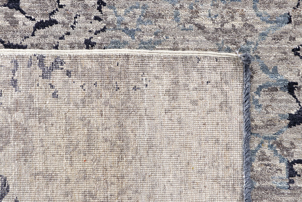 Dark Grey Gabbeh 9' 1 x 12' - No. 63567 - ALRUG Rug Store