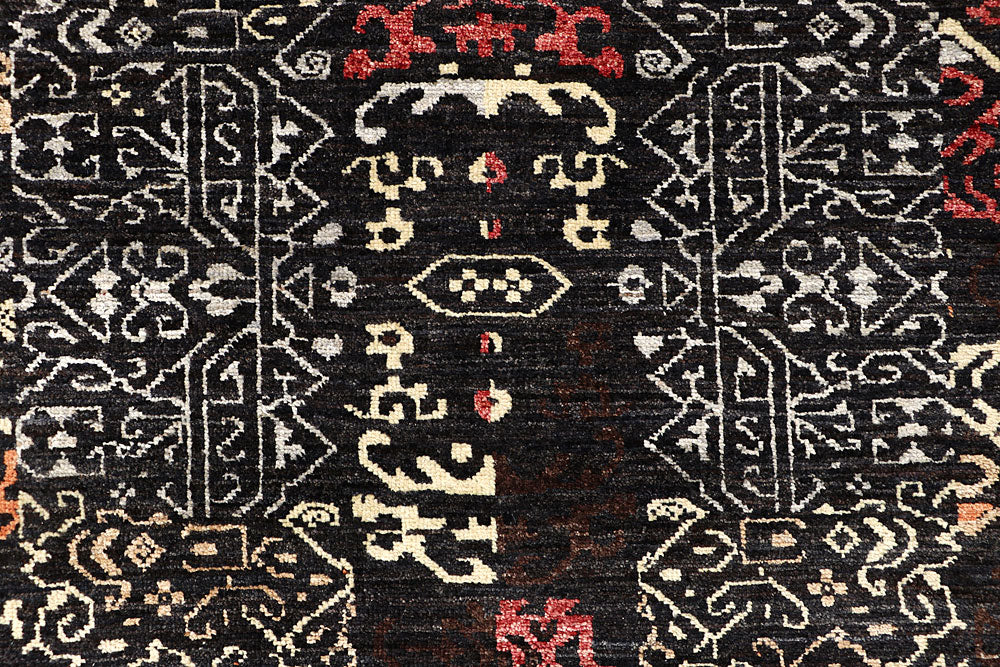 Multi Colored Gabbeh 9' x 12' 1 - No. 63568 - ALRUG Rug Store