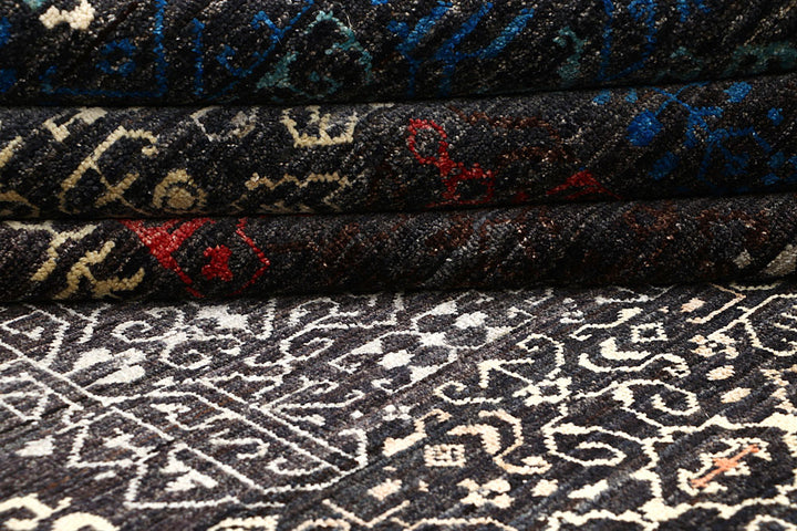 Multi Colored Gabbeh 9' x 12' 1 - No. 63568 - ALRUG Rug Store