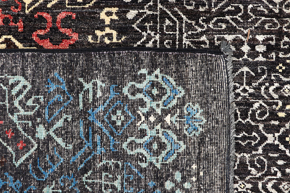 Multi Colored Gabbeh 9' x 12' 1 - No. 63568 - ALRUG Rug Store