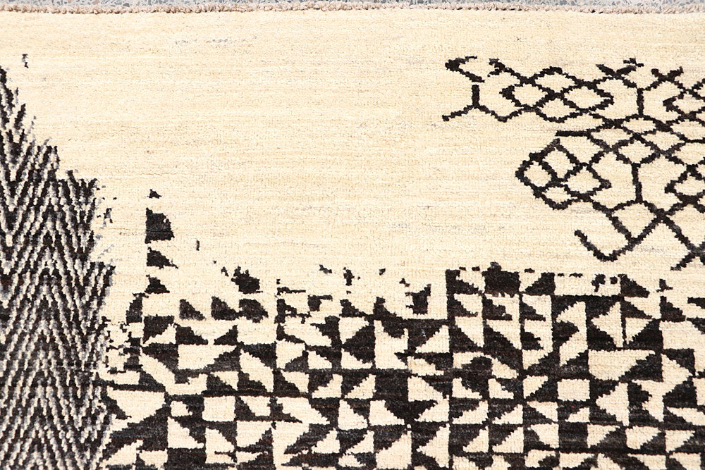 Cornsilk Gabbeh 7' 11 x 9' 10 - No. 63569 - ALRUG Rug Store