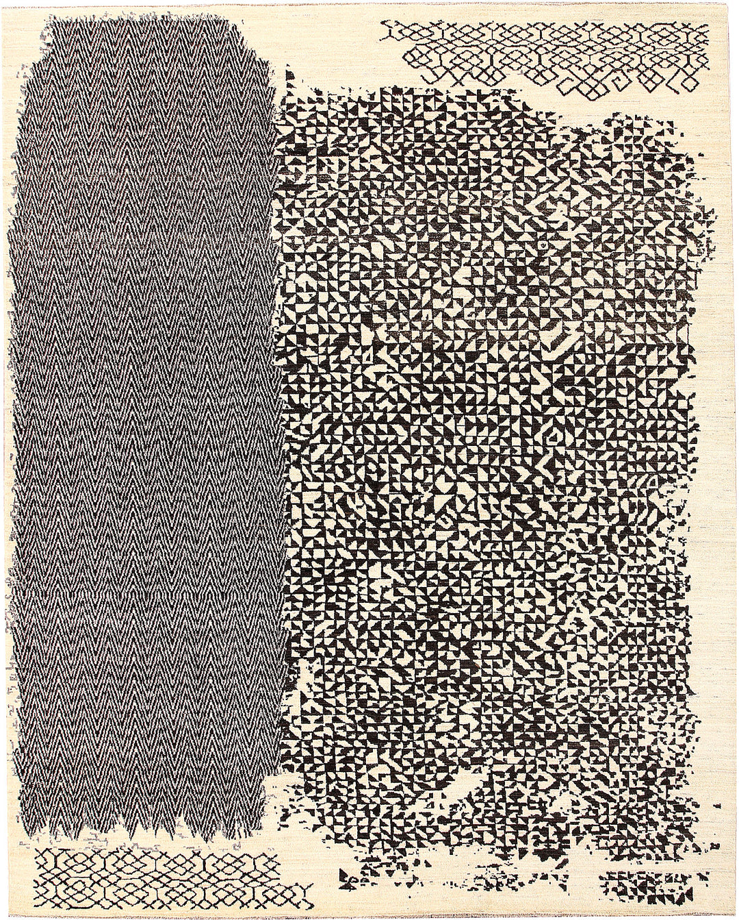 Cornsilk Gabbeh 7' 11 x 9' 10 - No. 63569 - ALRUG Rug Store