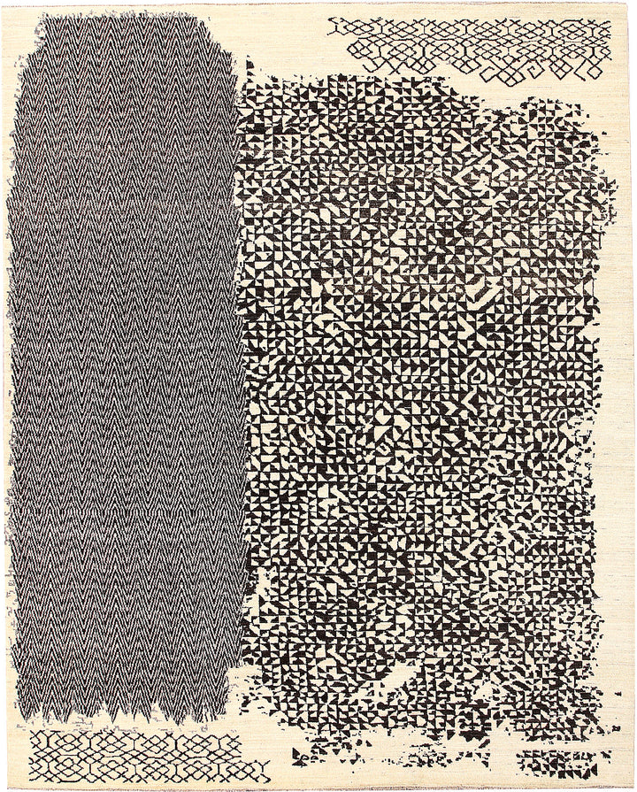 Cornsilk Gabbeh 7' 11 x 9' 10 - No. 63569 - ALRUG Rug Store