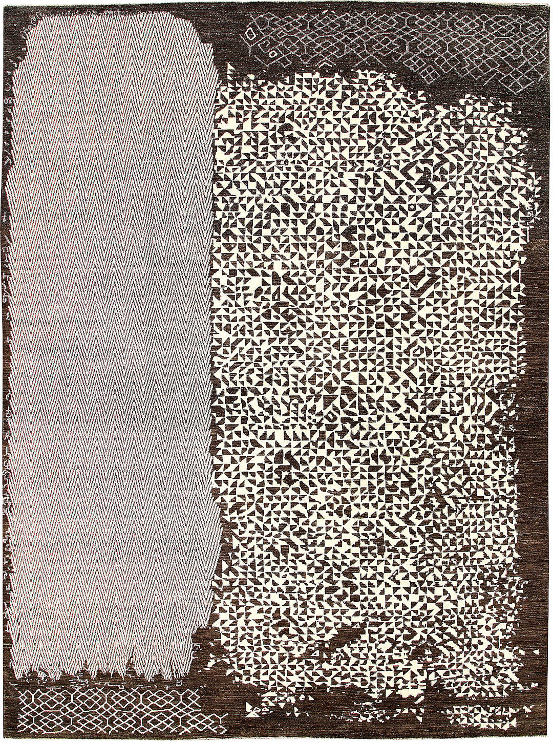 Multi Colored Gabbeh 8' 10 x 11' 11 - No. 63570 - ALRUG Rug Store