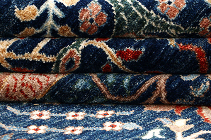 Dark Blue Gabbeh 8' 10 x 11' 10 - No. 63573 - ALRUG Rug Store