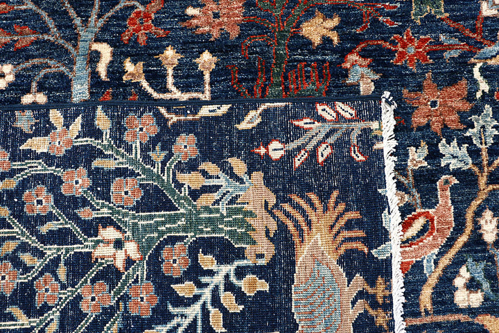 Dark Blue Gabbeh 8' 10 x 11' 10 - No. 63573 - ALRUG Rug Store