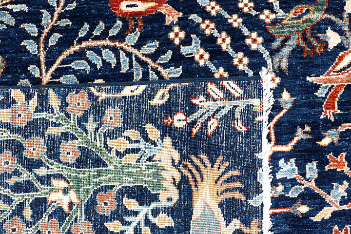 Dark Blue Gabbeh 8' 8 x 11' 11 - No. 63575 - ALRUG Rug Store