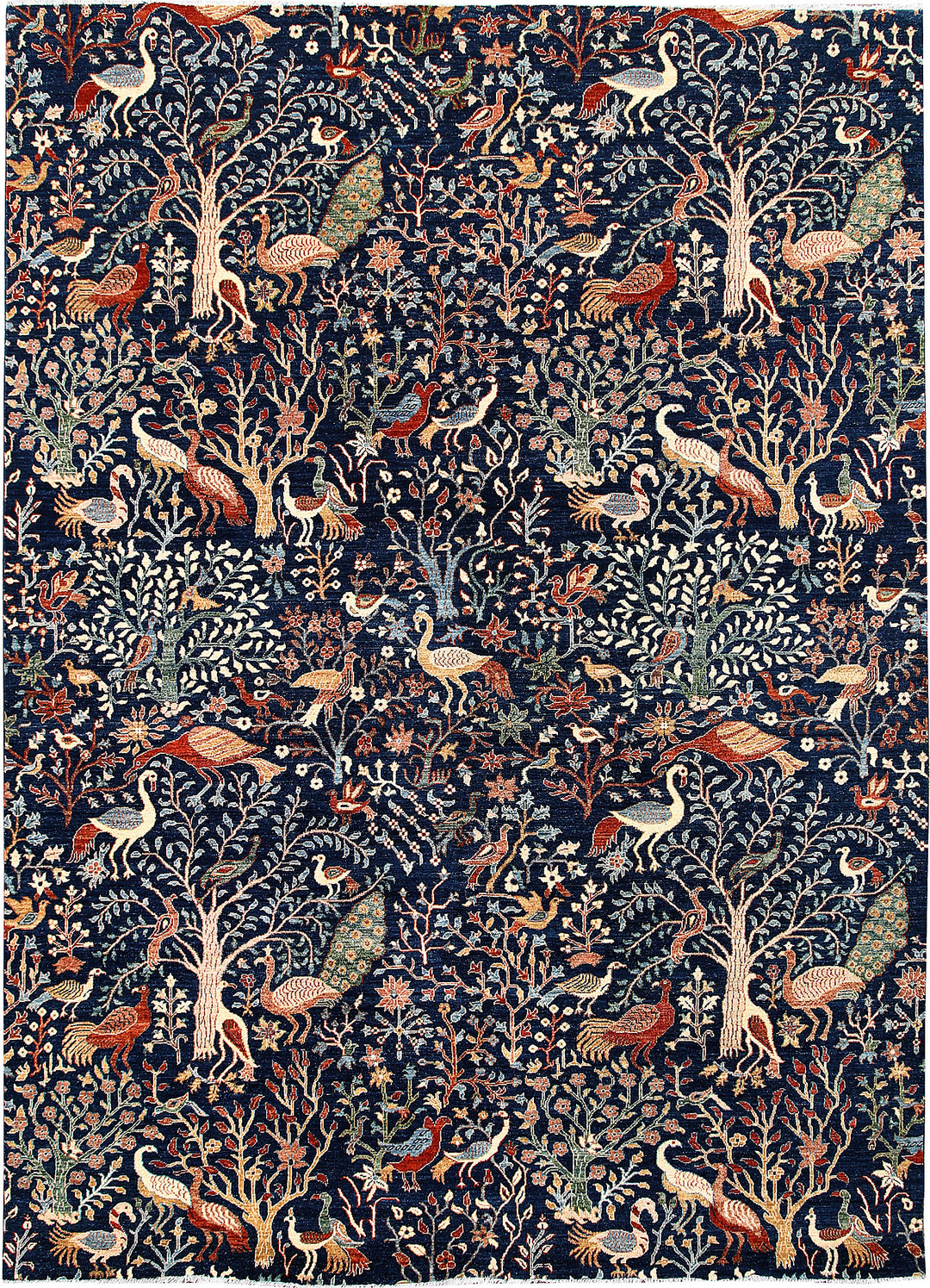 Dark Blue Gabbeh 8' 8 x 11' 11 - No. 63575 - ALRUG Rug Store