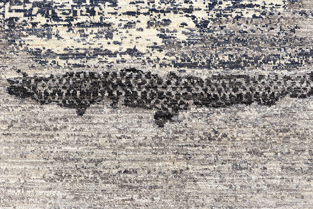 Multi Colored Gabbeh 9' x 12' 2 - No. 63577 - ALRUG Rug Store