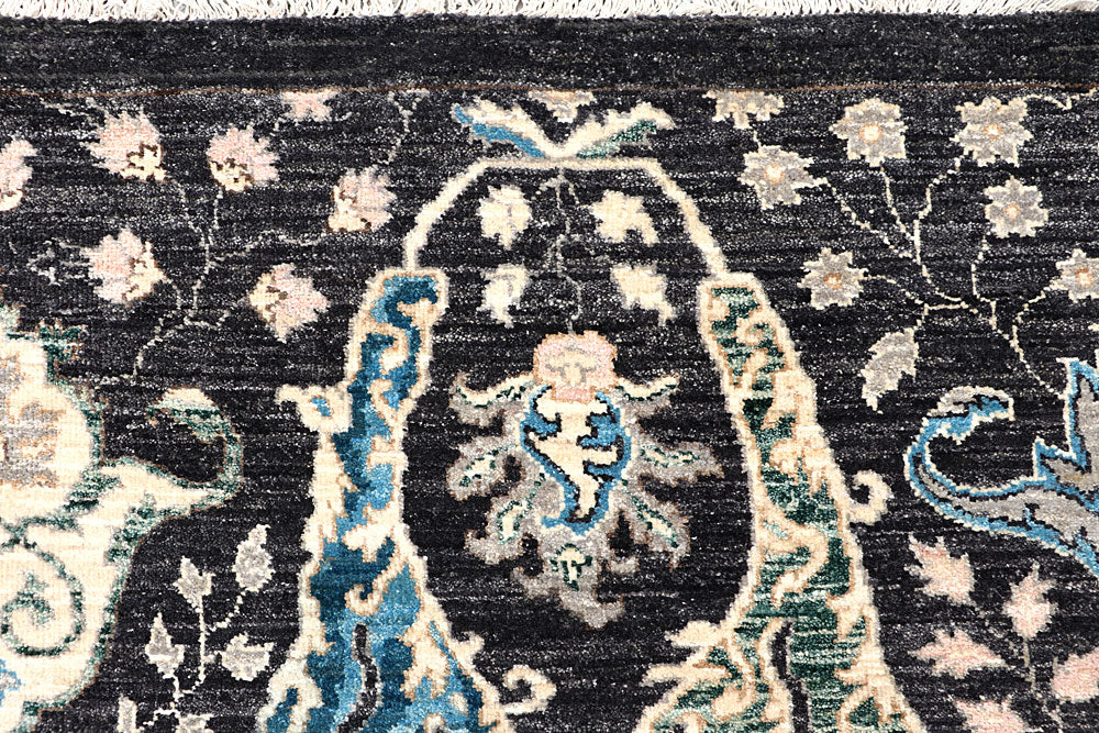 Grey Gabbeh 8' 11 x 12' - No. 63578 - ALRUG Rug Store