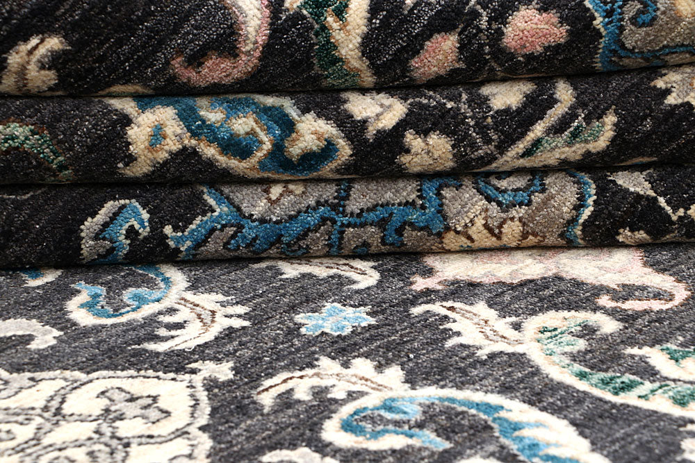 Grey Gabbeh 8' 11 x 12' - No. 63578 - ALRUG Rug Store