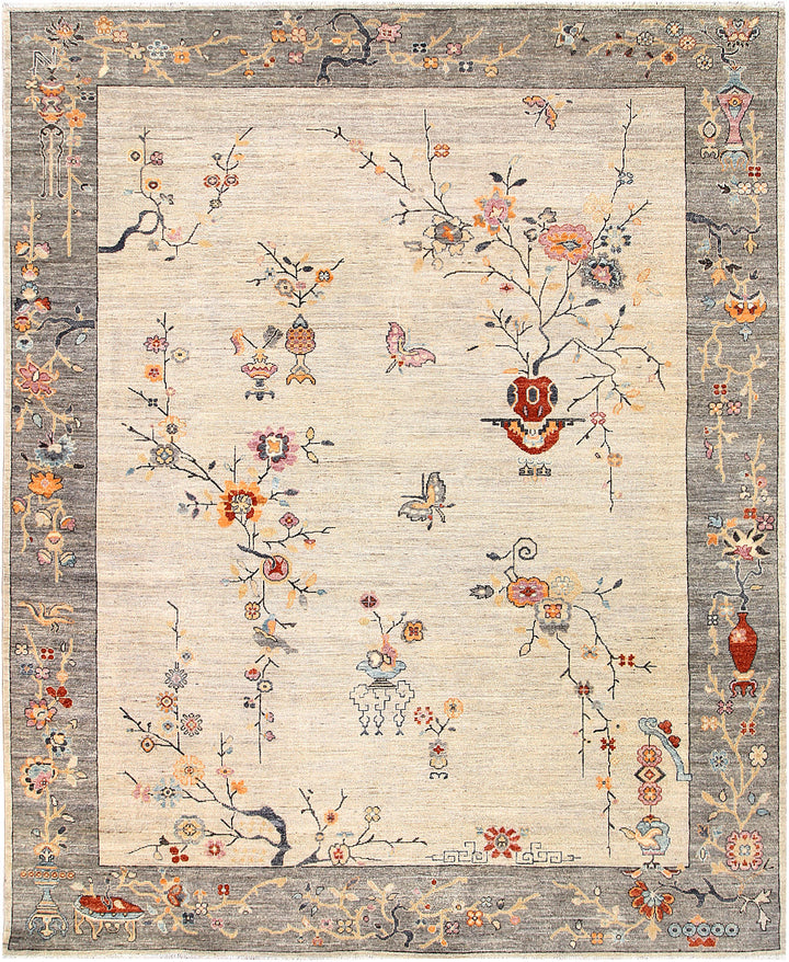 Wheat Gabbeh 8' 2 x 9' 7 - No. 63579 - ALRUG Rug Store