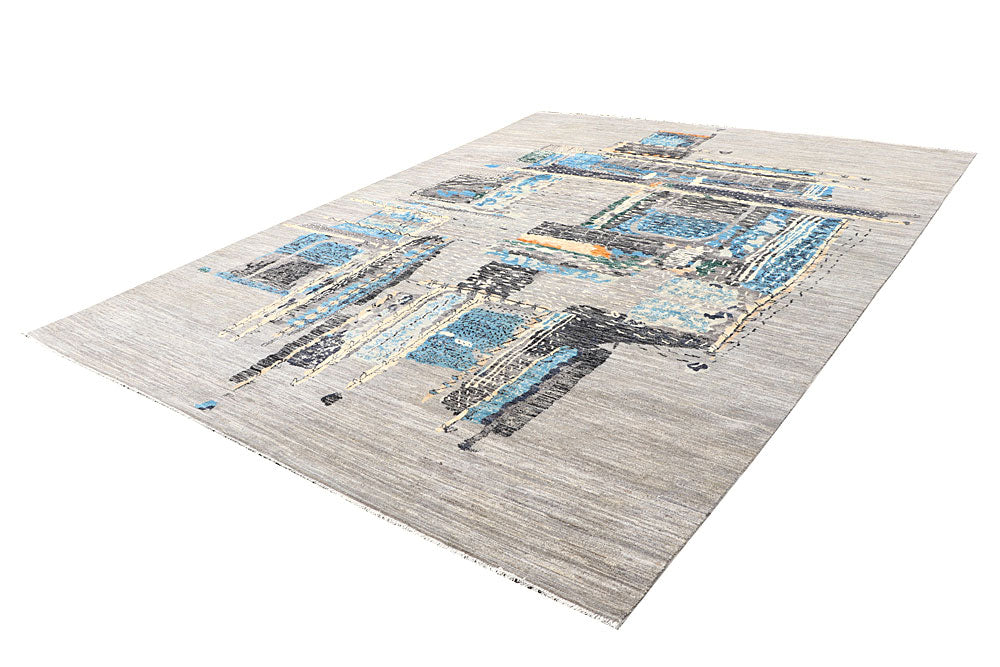 Cornsilk Gabbeh 9' 1 x 12' - No. 63580 - ALRUG Rug Store