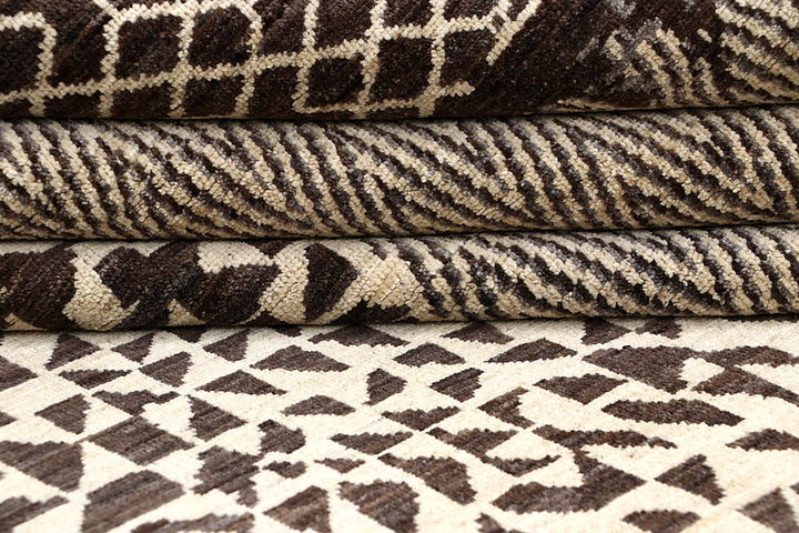 Saddle Brown Gabbeh 8' 10 x 11' 10 - No. 63581 - ALRUG Rug Store