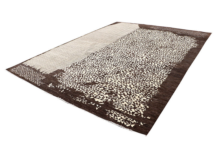 Saddle Brown Gabbeh 8' 10 x 11' 10 - No. 63581 - ALRUG Rug Store
