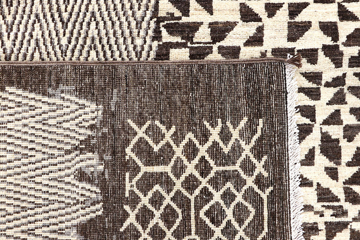 Saddle Brown Gabbeh 8' 10 x 11' 10 - No. 63581 - ALRUG Rug Store