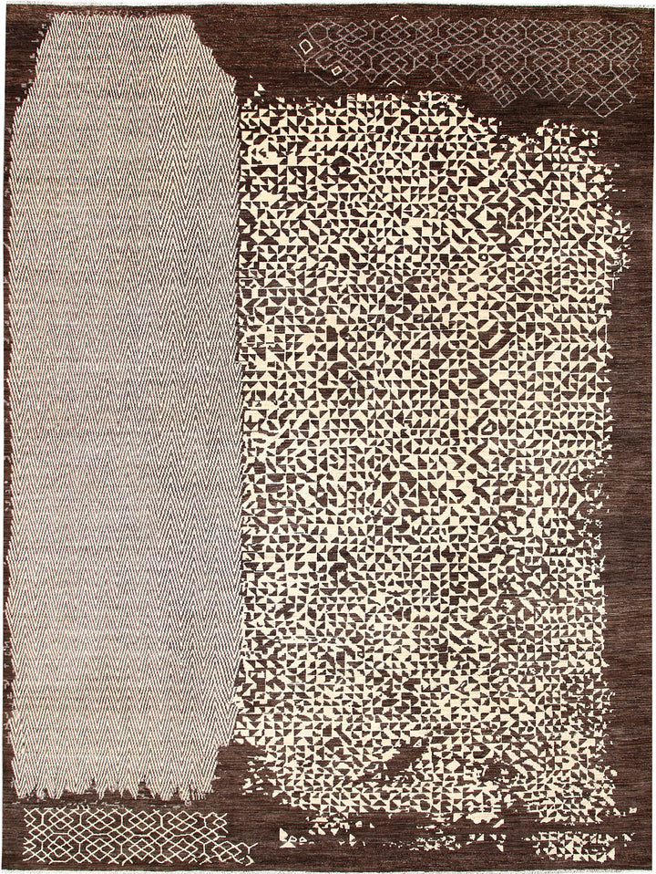 Saddle Brown Gabbeh 8' 10 x 11' 10 - No. 63581 - ALRUG Rug Store