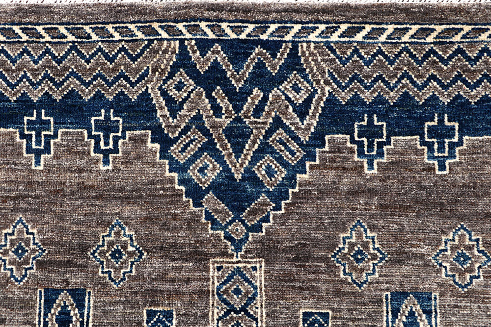 Dark Grey Gabbeh 7' 10 x 9' 8 - No. 63582 - ALRUG Rug Store