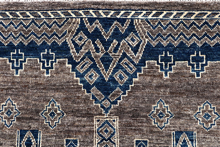 Dark Grey Gabbeh 7' 10 x 9' 8 - No. 63582 - ALRUG Rug Store