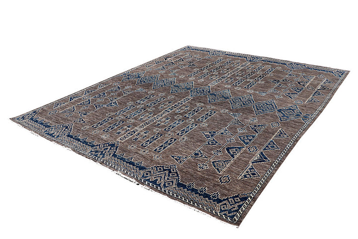 Dark Grey Gabbeh 7' 10 x 9' 8 - No. 63582 - ALRUG Rug Store