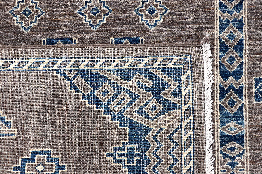 Dark Grey Gabbeh 7' 10 x 9' 8 - No. 63582 - ALRUG Rug Store