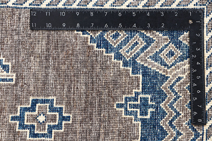 Dark Grey Gabbeh 7' 10 x 9' 8 - No. 63582 - ALRUG Rug Store