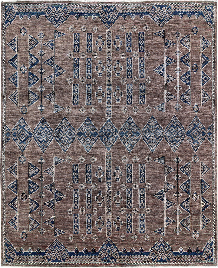 Dark Grey Gabbeh 7' 10 x 9' 8 - No. 63582 - ALRUG Rug Store