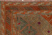 Multi Colored Mashwani 2' 5 x 12' - No. 63586 - ALRUG Rug Store