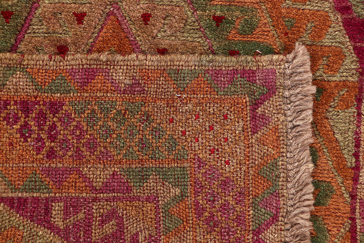 Multi Colored Mashwani 2' 9 x 12' 11 - No. 63588 - ALRUG Rug Store