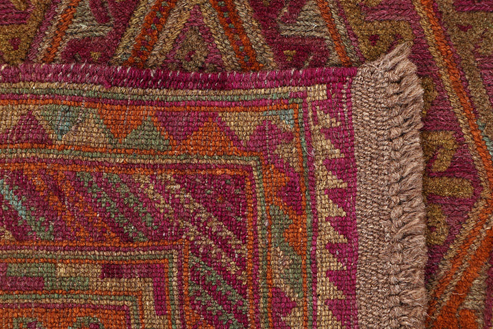 Multi Colored Mashwani 2' 9 x 12' 10 - No. 63589 - ALRUG Rug Store