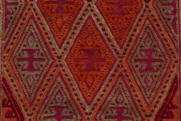 Multi Colored Mashwani 2' 8 x 12' 7 - No. 63590 - ALRUG Rug Store
