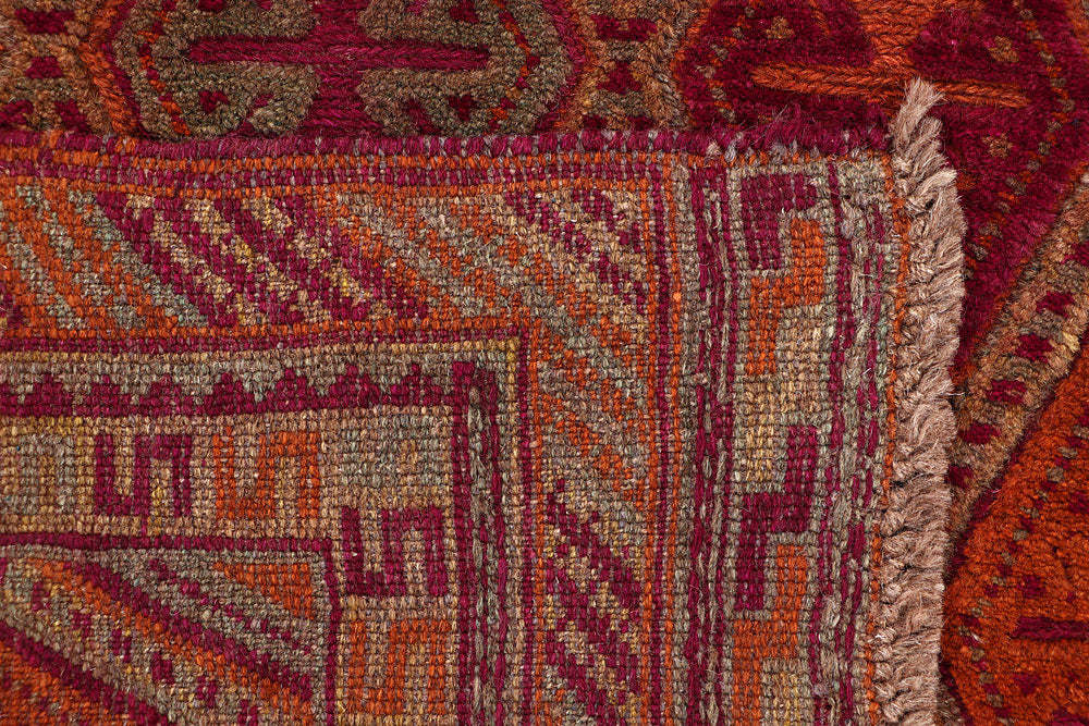 Multi Colored Mashwani 2' 8 x 12' 7 - No. 63590 - ALRUG Rug Store