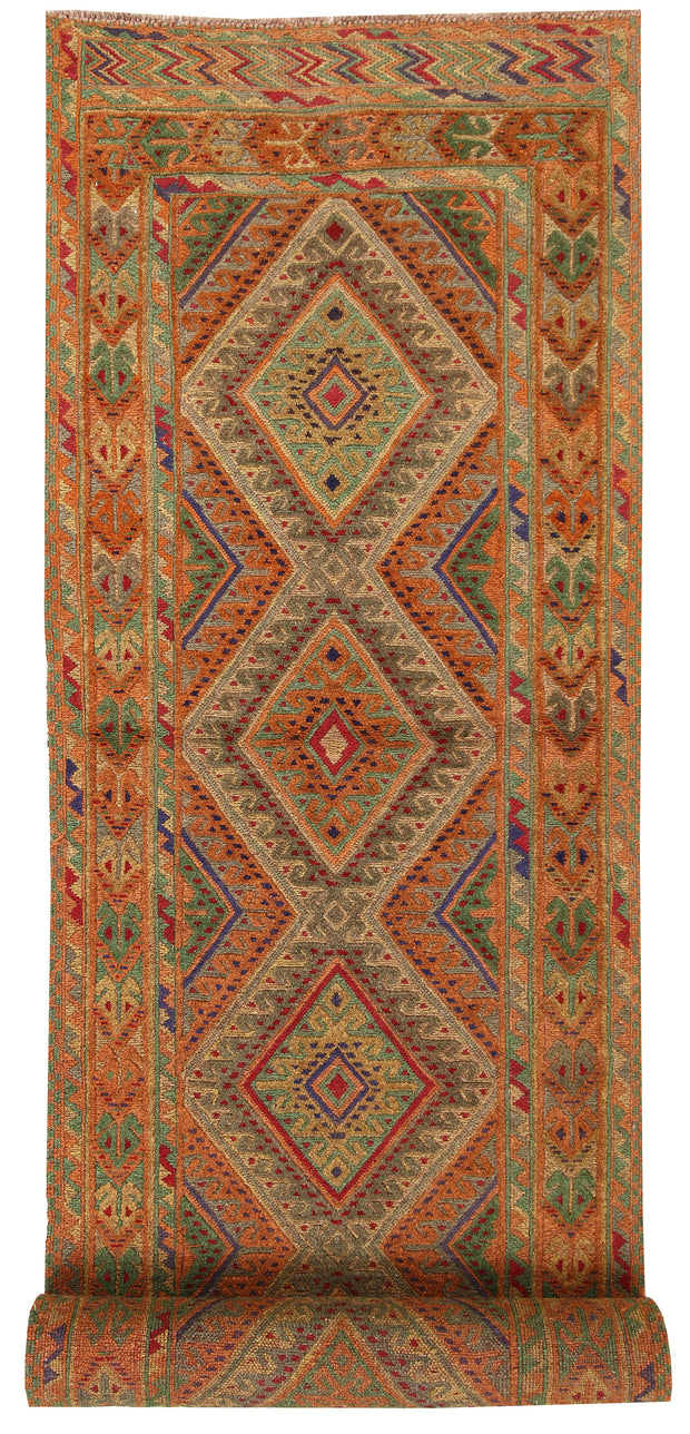 Multi Colored Mashwani 2' 9 x 12' 7 - No. 63591 - ALRUG Rug Store