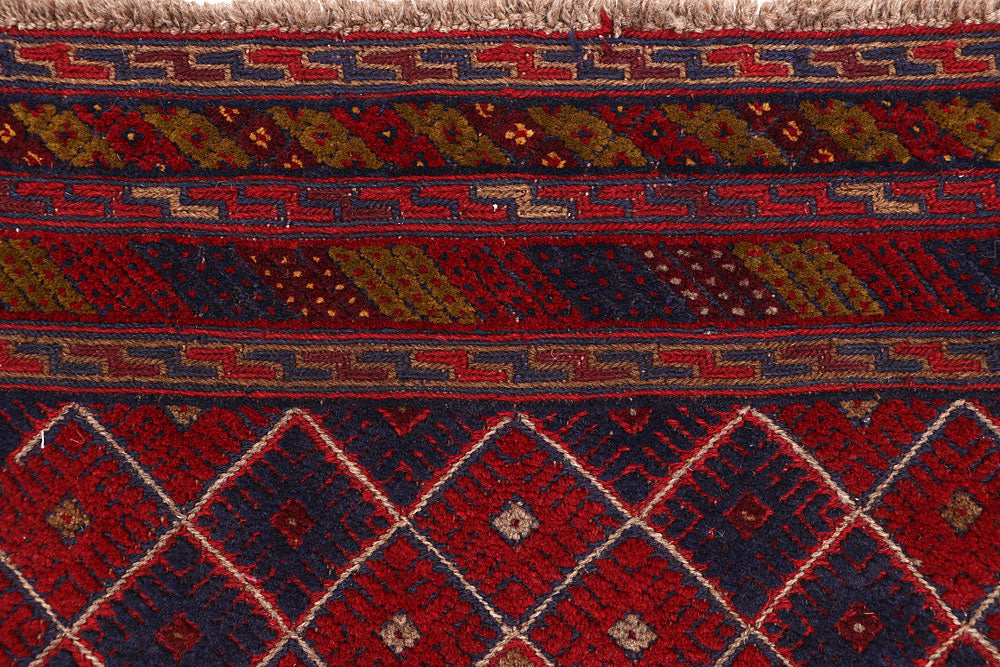 Firebrick Mashwani 2' 9 x 12' 3 - No. 63592 - ALRUG Rug Store