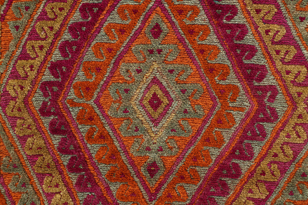 Multi Colored Mashwani 2' 9 x 12' 6 - No. 63594 - ALRUG Rug Store