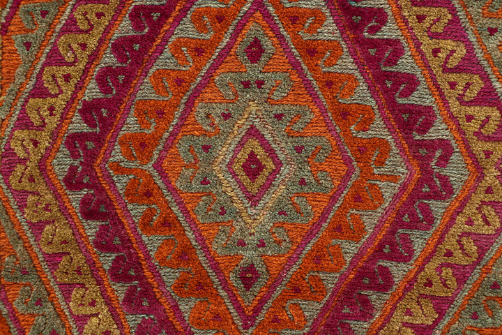 Multi Colored Mashwani 2' 9 x 12' 6 - No. 63594 - ALRUG Rug Store