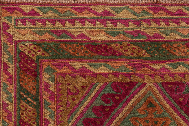 Multi Colored Mashwani 2' 7 x 12' 10 - No. 63595 - ALRUG Rug Store