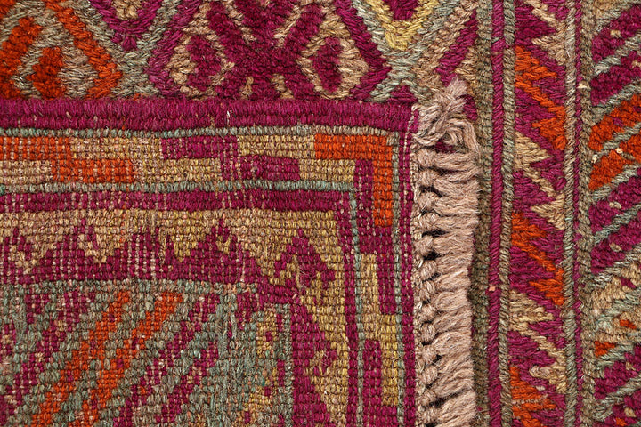 Multi Colored Mashwani 2' 4 x 12' 9 - No. 63598 - ALRUG Rug Store