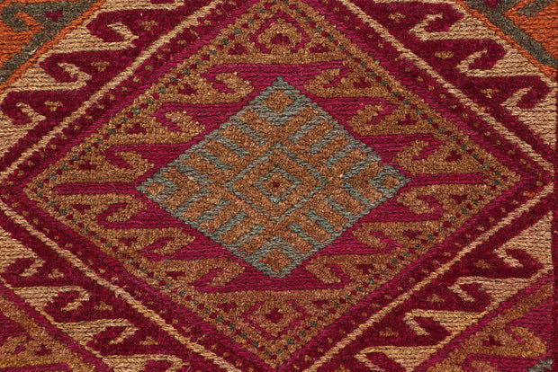 Multi Colored Mashwani 2' 6 x 11' 5 - No. 63600 - ALRUG Rug Store