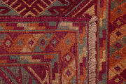 Multi Colored Mashwani 2' 6 x 11' 5 - No. 63600 - ALRUG Rug Store