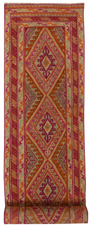 Multi Colored Mashwani 2' 4 x 12' 6 - No. 63601 - ALRUG Rug Store
