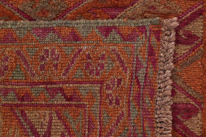 Multi Colored Mashwani 2' 7 x 12' 10 - No. 63604 - ALRUG Rug Store