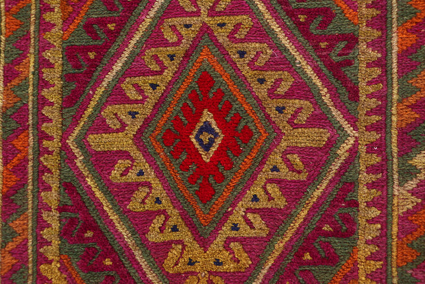 Multi Colored Mashwani 2' 8 x 12' 4 - No. 63605 - ALRUG Rug Store