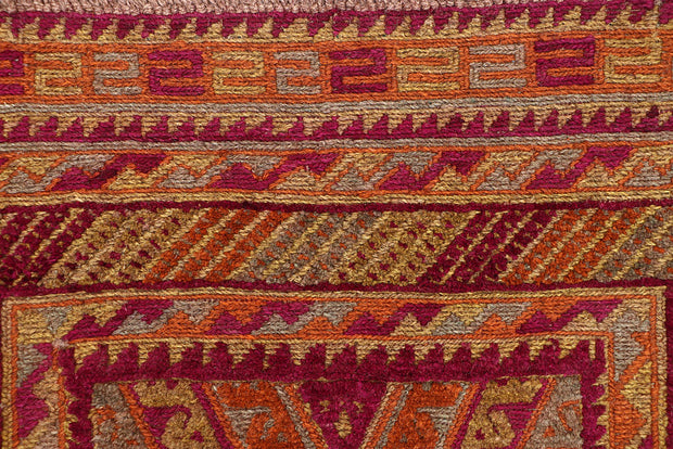 Multi Colored Mashwani 2' 7 x 12' 7 - No. 63607 - ALRUG Rug Store