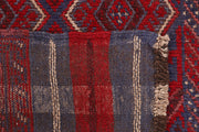 Dark Red Mashwani 2' 6 x 11' 10 - No. 63614 - ALRUG Rug Store