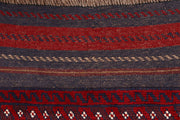 Dark Red Mashwani 2' 1 x 8' 2 - No. 63657 - ALRUG Rug Store