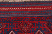 Dark Red Mashwani 2' x 8' - No. 63684 - ALRUG Rug Store